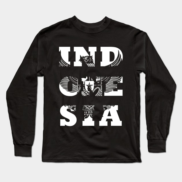 love indonesia Long Sleeve T-Shirt by marmy stokiss